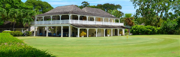 Sandy Lane Old Nine clubhouse, Barbados