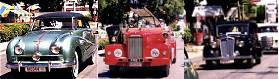 Antique car parade