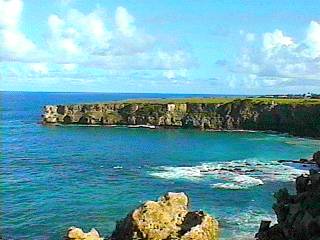View from Ragged Point in Barbados
