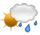 Light rain shower