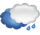 Patchy light rain