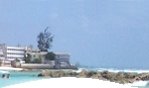 Barbados south coast beach