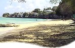 Barbados west coast beach