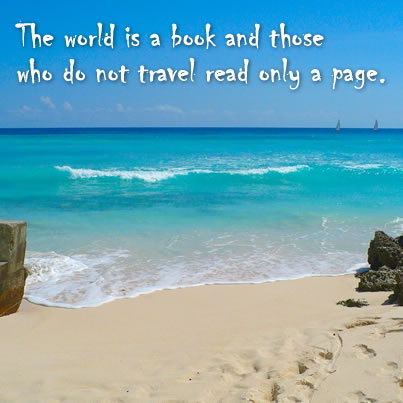 The world is a book...