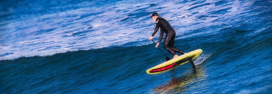 Hydrofoil Surfing