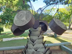 Modern art installation