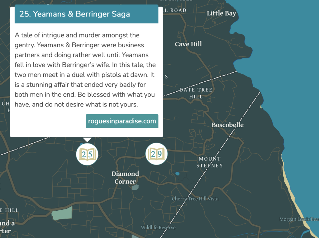 Rogues Tours Chapter 25 Click the map to learn about the colonial  rogues of old times 