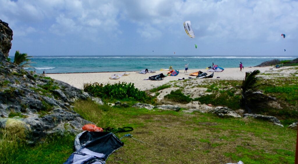 silver sands and De action man wind surfing and wind hunters