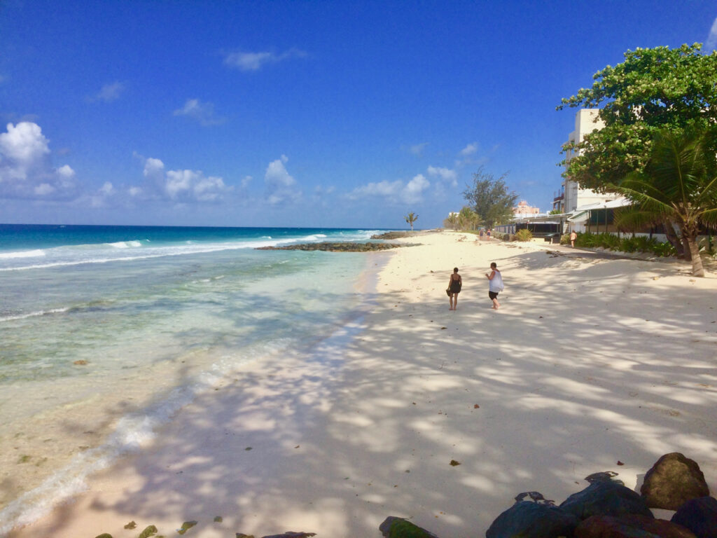 building up beaches