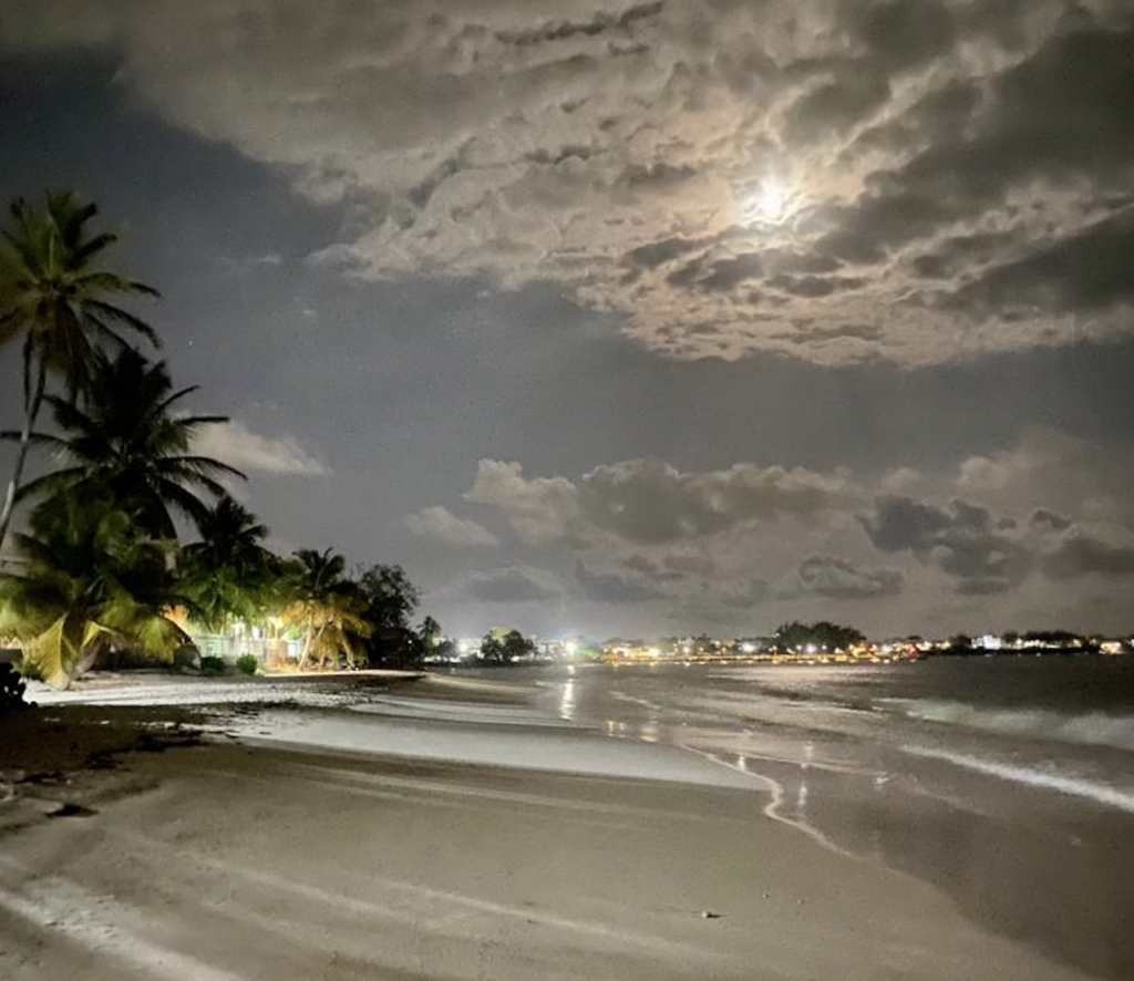 welches beach at twilight