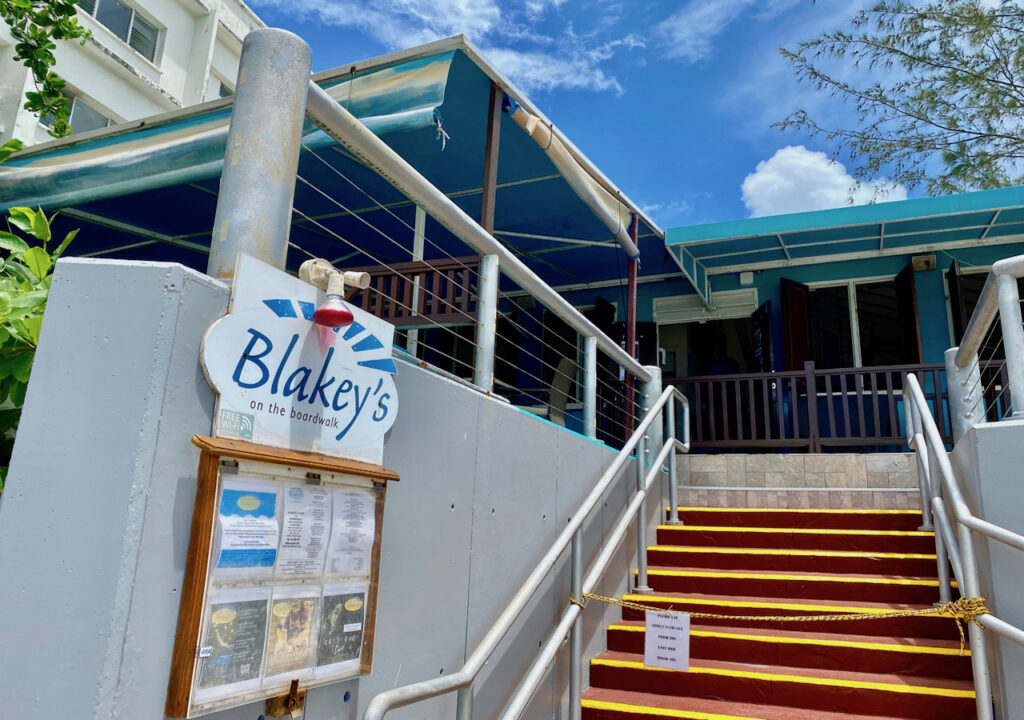 Blakey's on the Boardwalk - Barbados. Lunch, Dinne