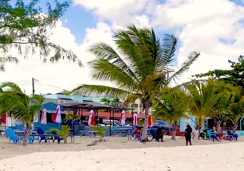 Chill Bar and grill by the boardwalk beach facility