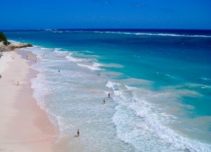 Beautiful Crane Beach, Barbados