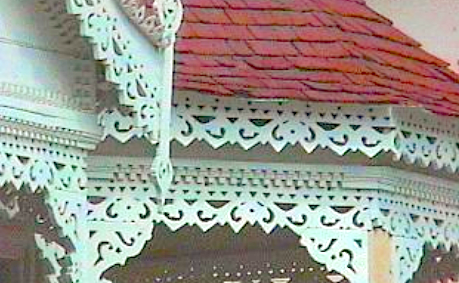 Barbados chattel houses fretwork