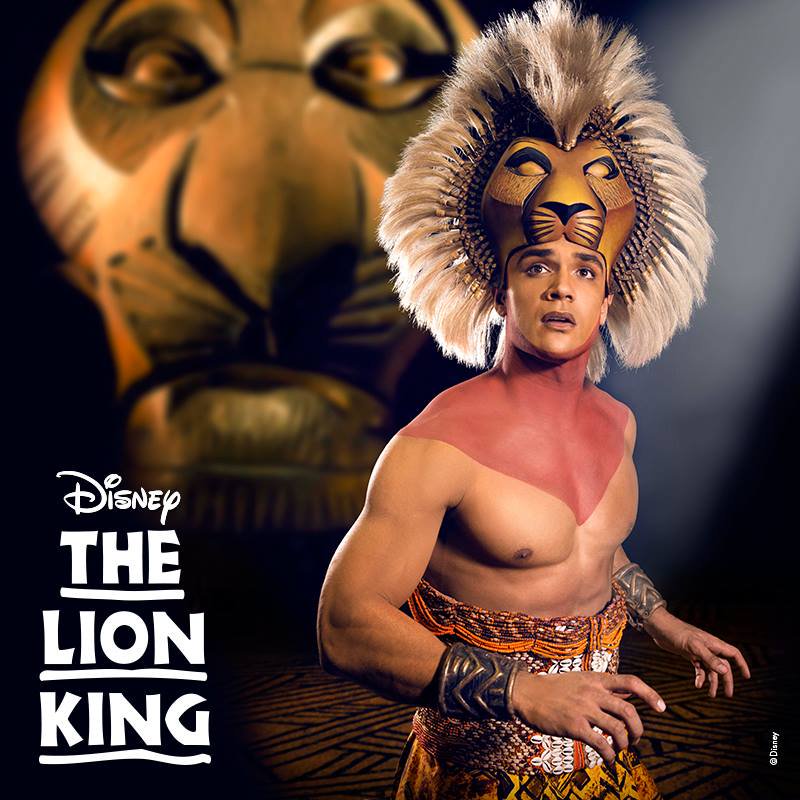 Barbados entertainer Du-Wayne Niles understudying Nick Afoa as Simba in the Walt Disney Broadway production of the Lion King. 