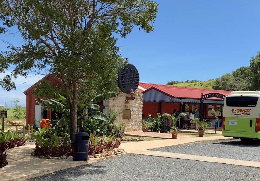 the Platform where the heritage train departs and return - historically true to the 1881 era but with modern conveniences - gift shop and cafe