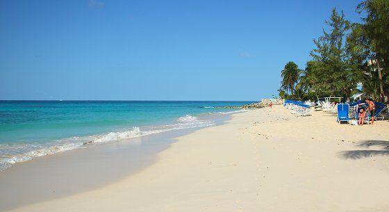 Beach at Sandals Barbados