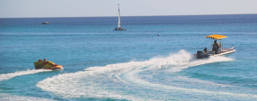 Watersports off Barbados