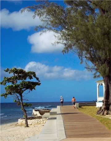 coastal zone development- boardwalk view from bandstand
