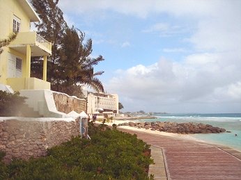 homes along the boardwalk