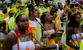 Partying in Barbados