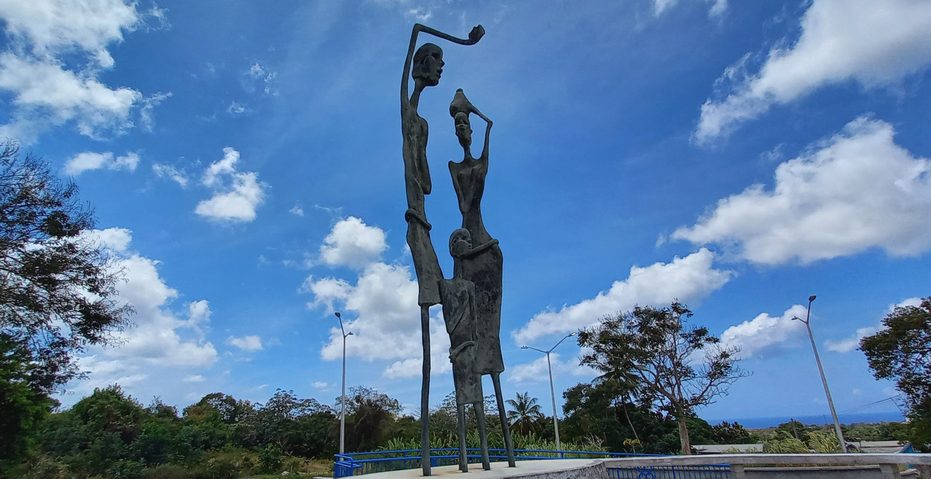 Monument at Rock Hall Freedom Village