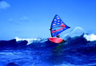 Windsurfing in Barbados