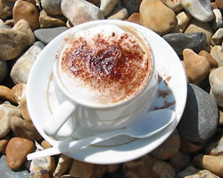 Coffee on the beach