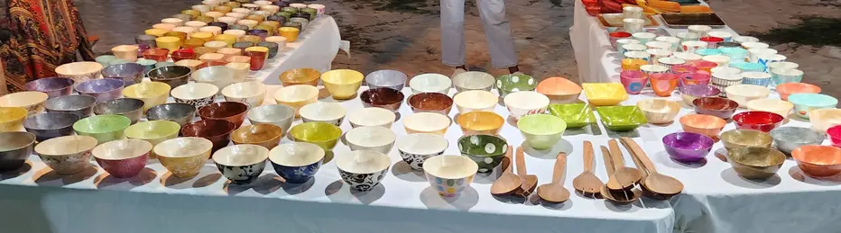 Local ceramics on display