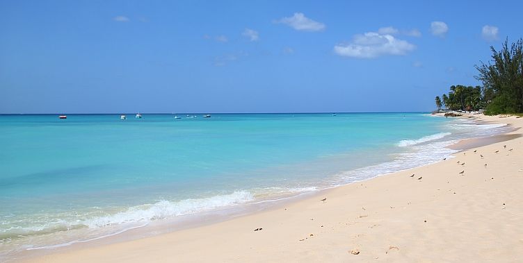 Tranquil Barbados beach