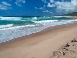 Atlantic Waves Rushing To Shore