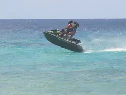 Jetskiing in The Gap