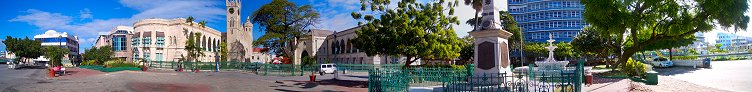 Panorama of Bridgetown, Barbados