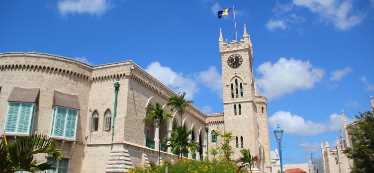 Historic Parliament Buildings in Bridgetown
