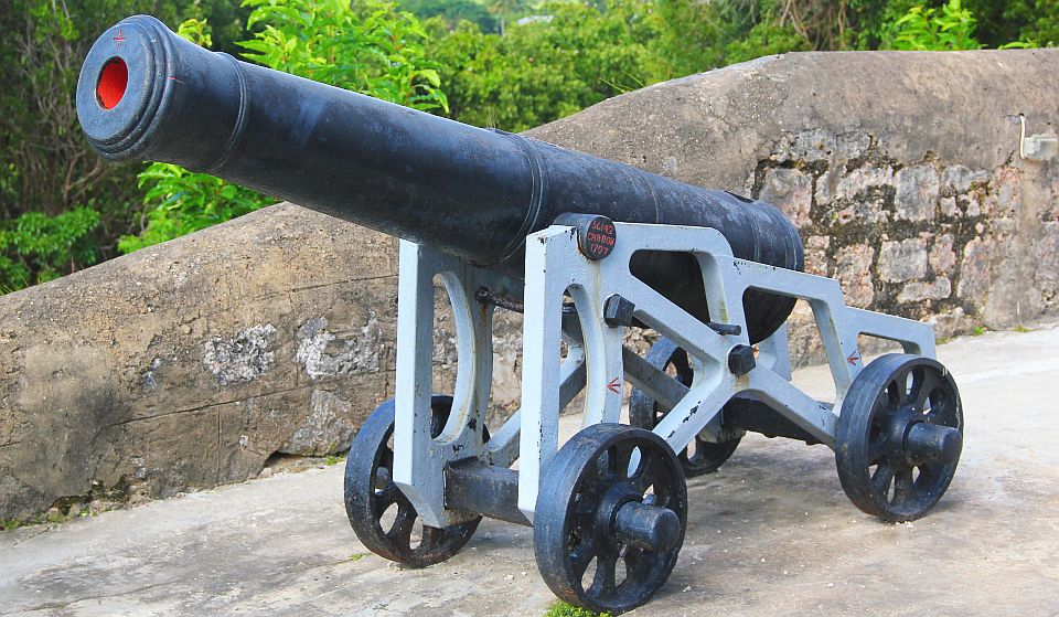 Cannon at Gun Hill Signal Station