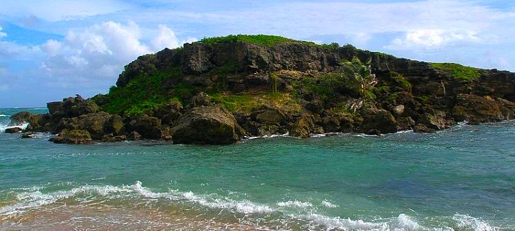 View of Culpepper Island from the shore