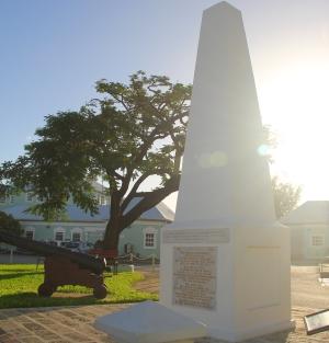 Holetown Monument