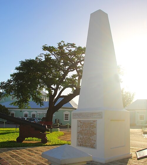 Holetown Monument