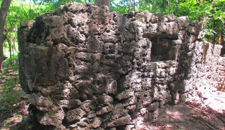 Ruins of the Maycocks Bay fort