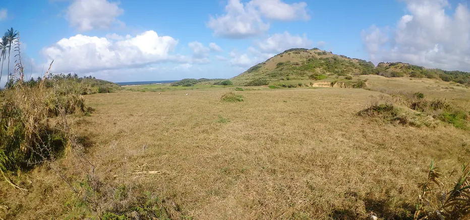 Hiking trail in the area
