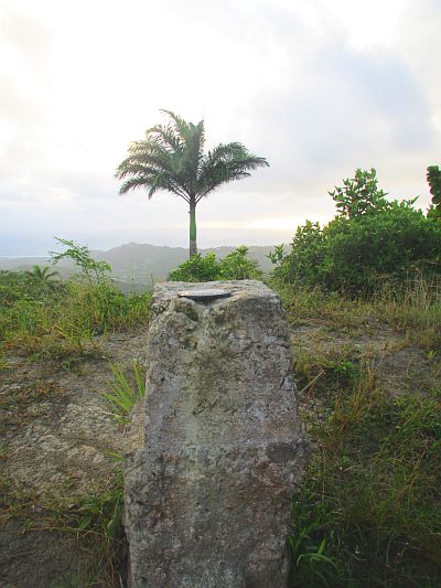 Mount Hillaby Marker