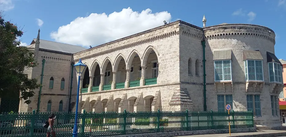 Side view of the East Wing of Parliament