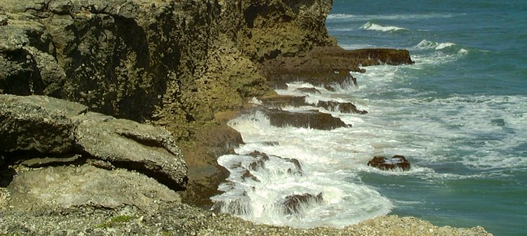 Cliffs at River Bay, Barbados