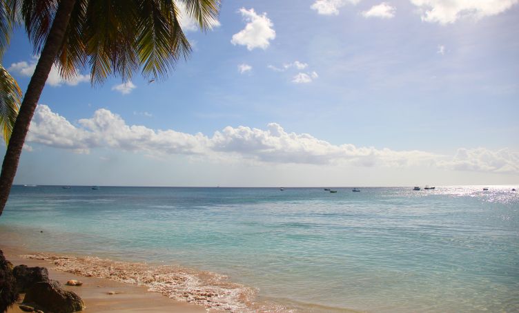 BARBADOS, West Coast, Six Mens: Fishing Boats / Six Mens Bay Stock Photo -  Alamy