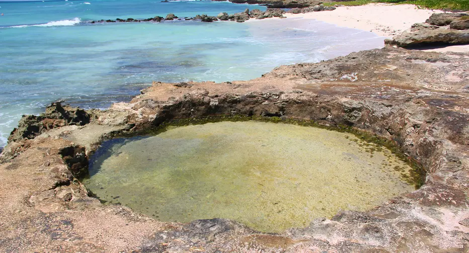 A look at a fascinating ocean pool along the shore
