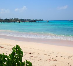 Oistins jetty from Welches beach