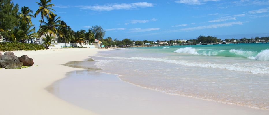 Panoramic view of a tranquil Welches Beach