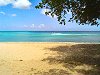 This quiet beach on the west coast has calm conditions perfect for swimming and snorkeling.